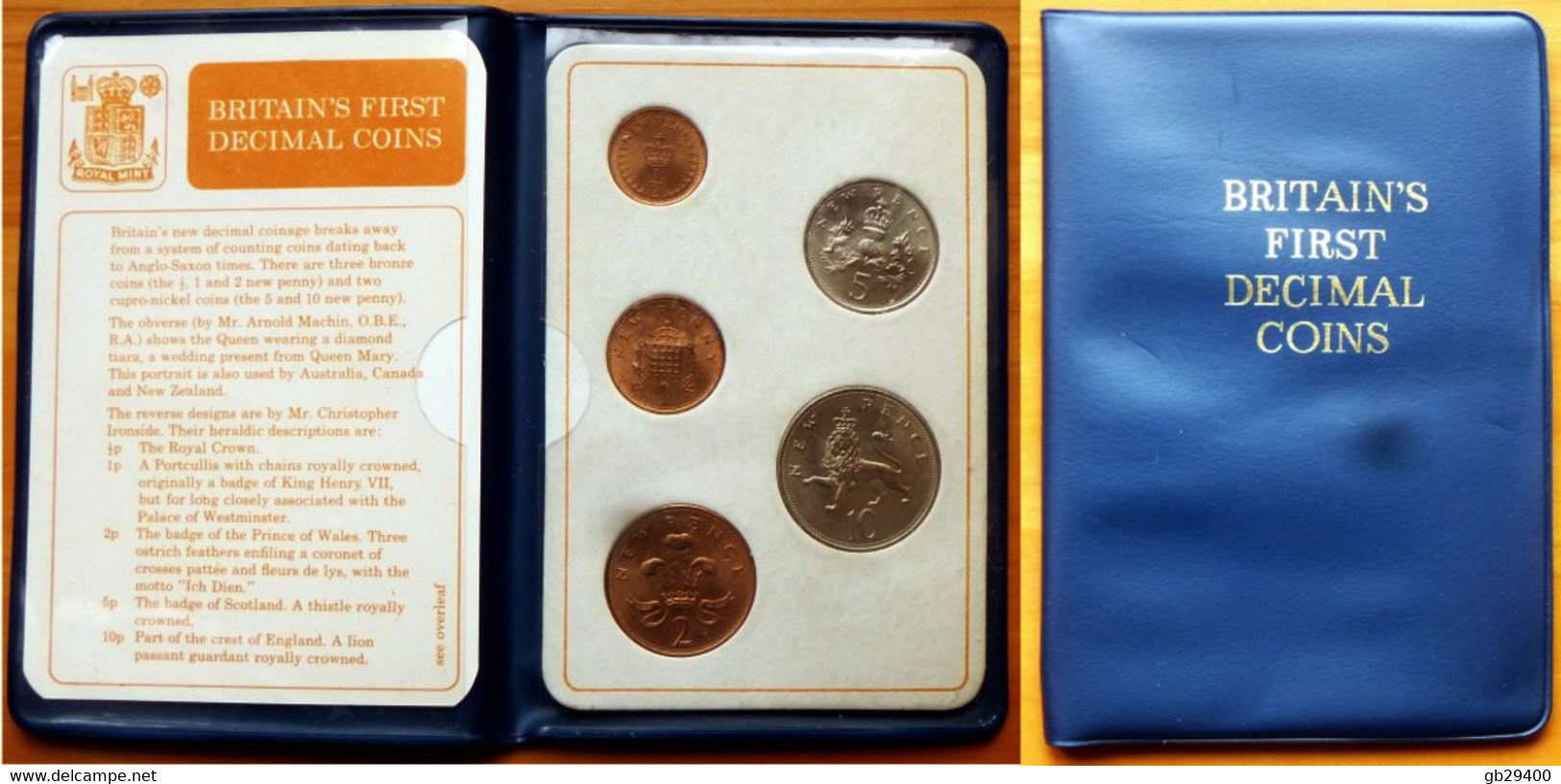 Série Britain's First Decimal Coins 1971 (8377-1) - Altri & Non Classificati