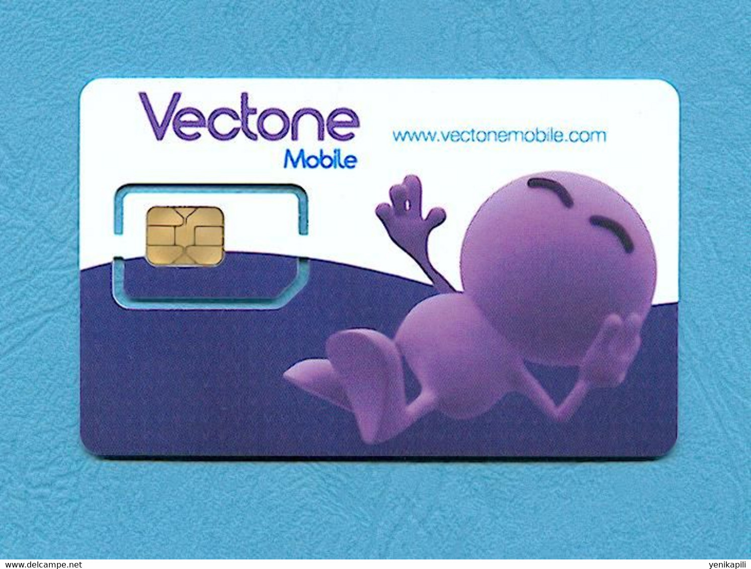 ( 5483 ) - Carte GSM - France - Vectone Mobile - ( Neuve ) - *** LUXE / EC *** - Voir Scan - - Mobicartes (GSM/SIM)