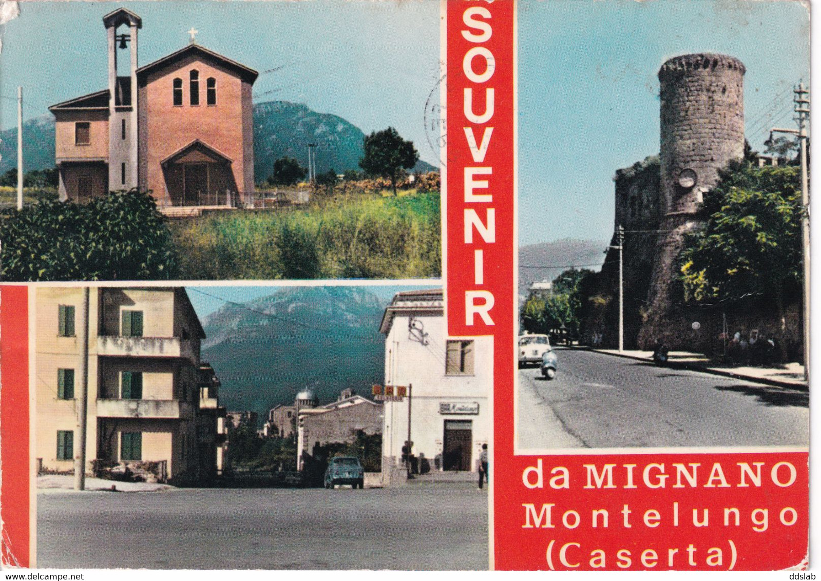 Souvenir Da Mignano Monte Lungo (Caserta) - 3 Vedute - 1972 - Caserta