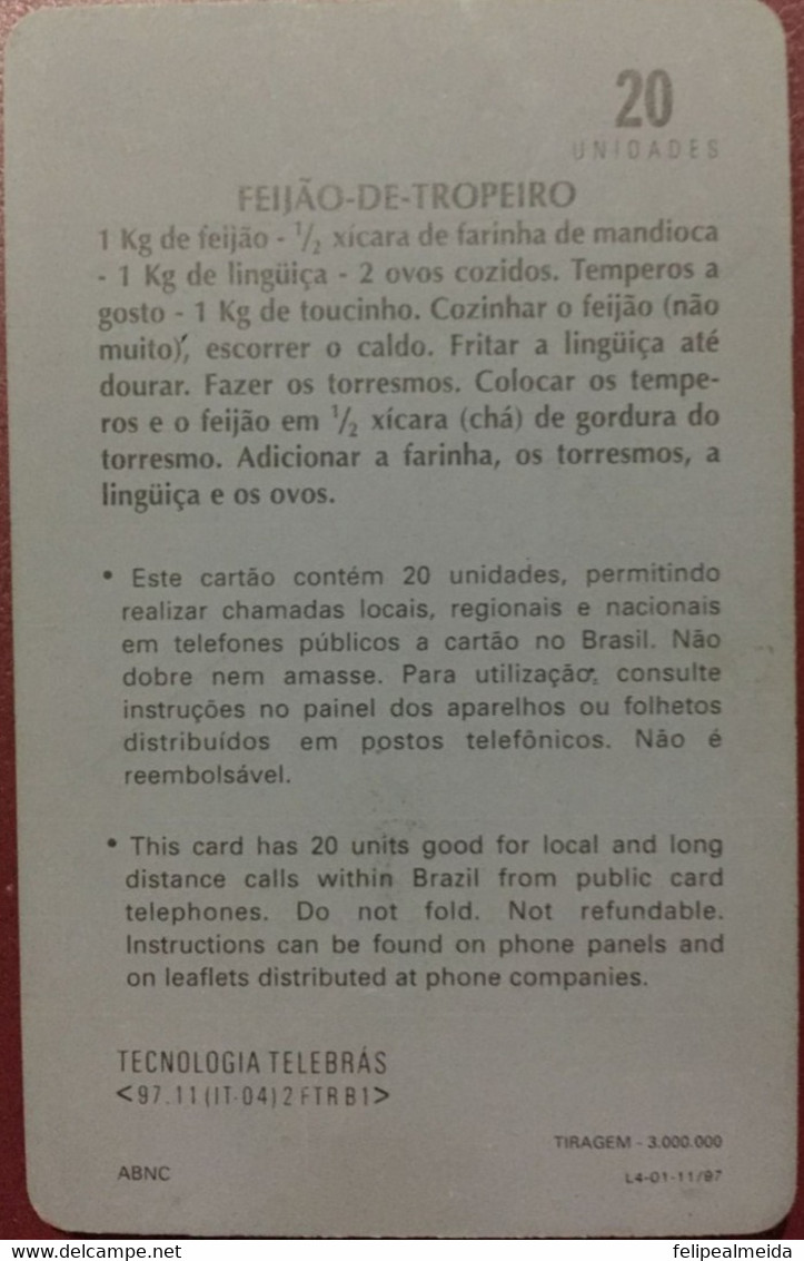 Phone Card Manufactured By Telebras In The Early 1990s - Series Beija-Flores - Arenden & Roofvogels