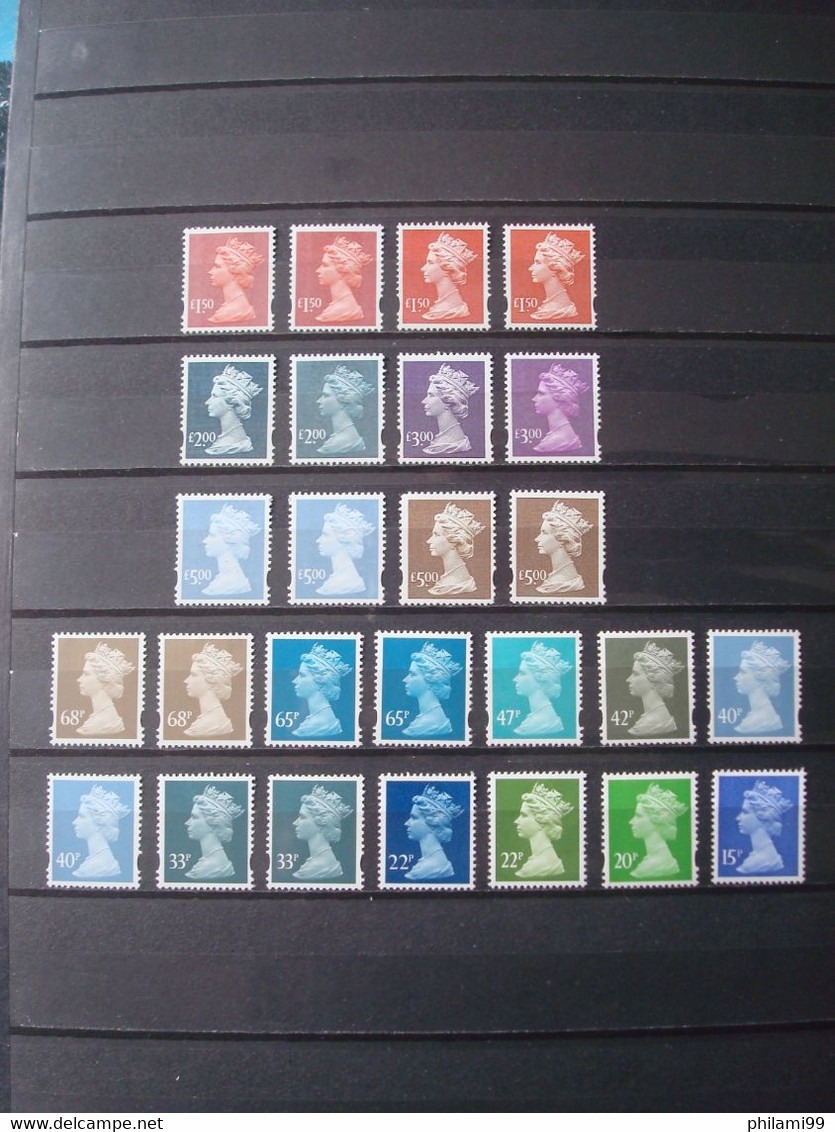 GB MNH** LOT FOR FACE VALUE 41,80 GBP - Colecciones Completas