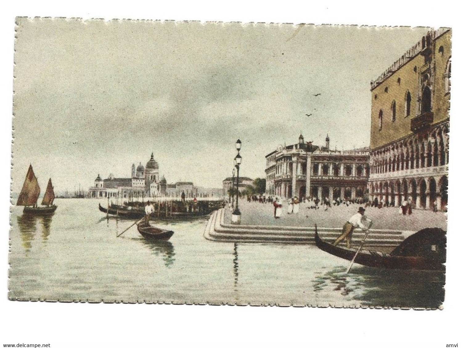 22-1 - 424 Venezia Il Molo Paire 10 Centimi - Venezia (Venedig)