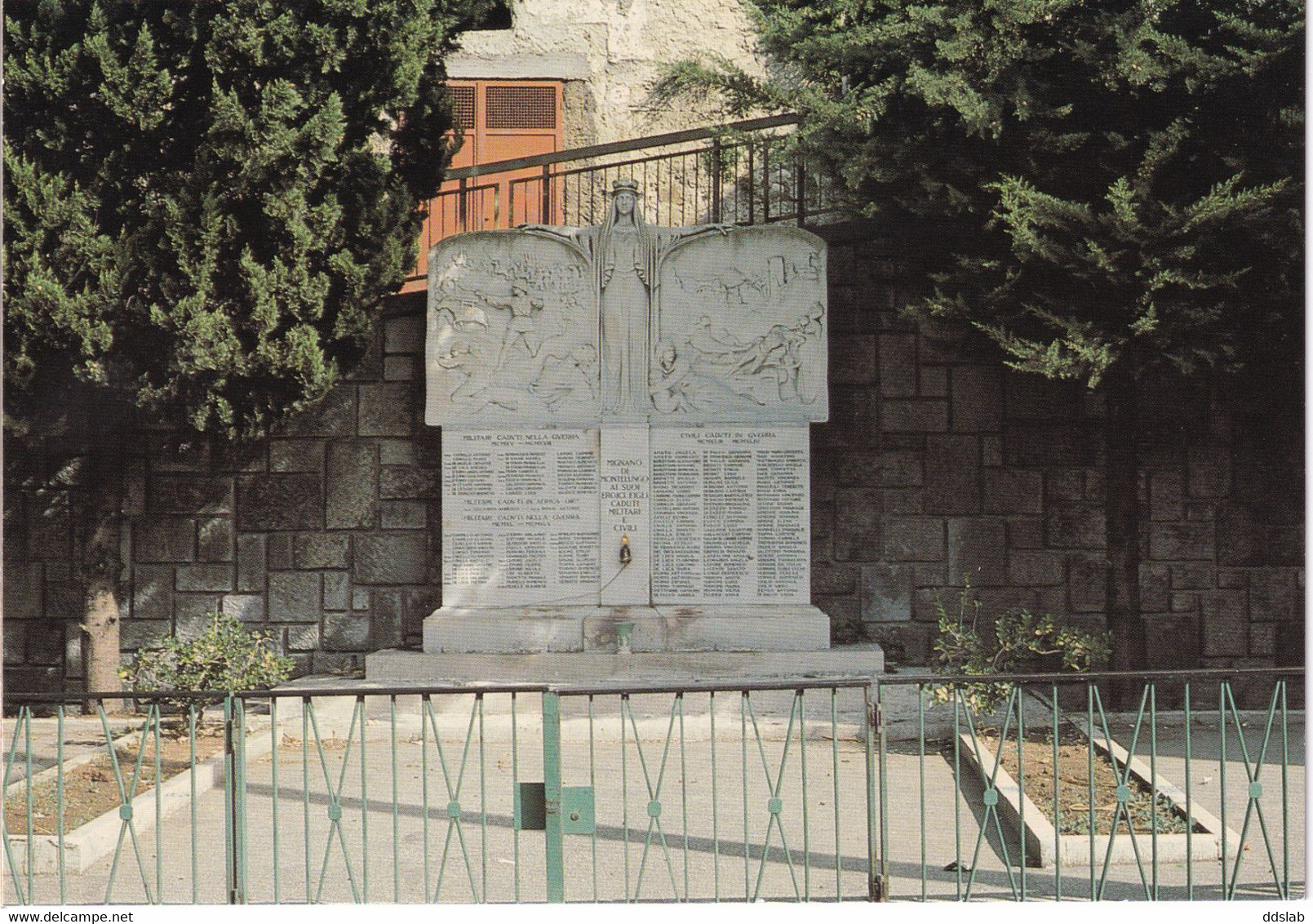 Mignano Monte Lungo (Caserta) - Anni '80 - Monumento Ai Caduti - Caserta