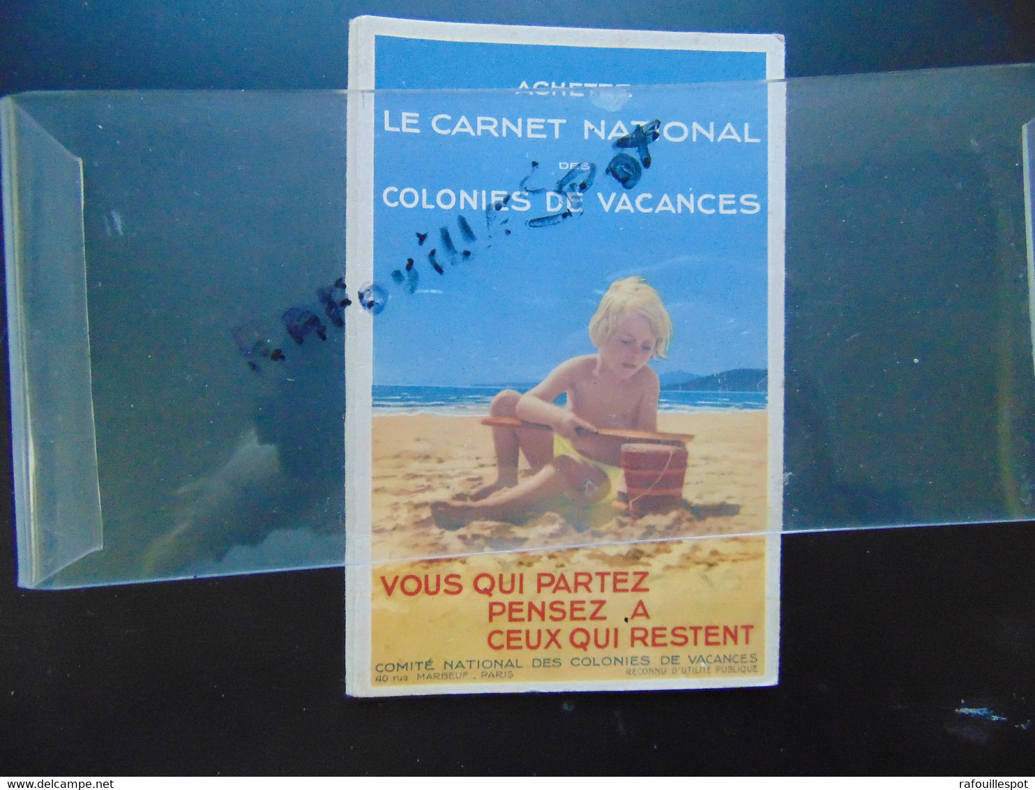 Cp Carnet Colonies De Vacances - Redon