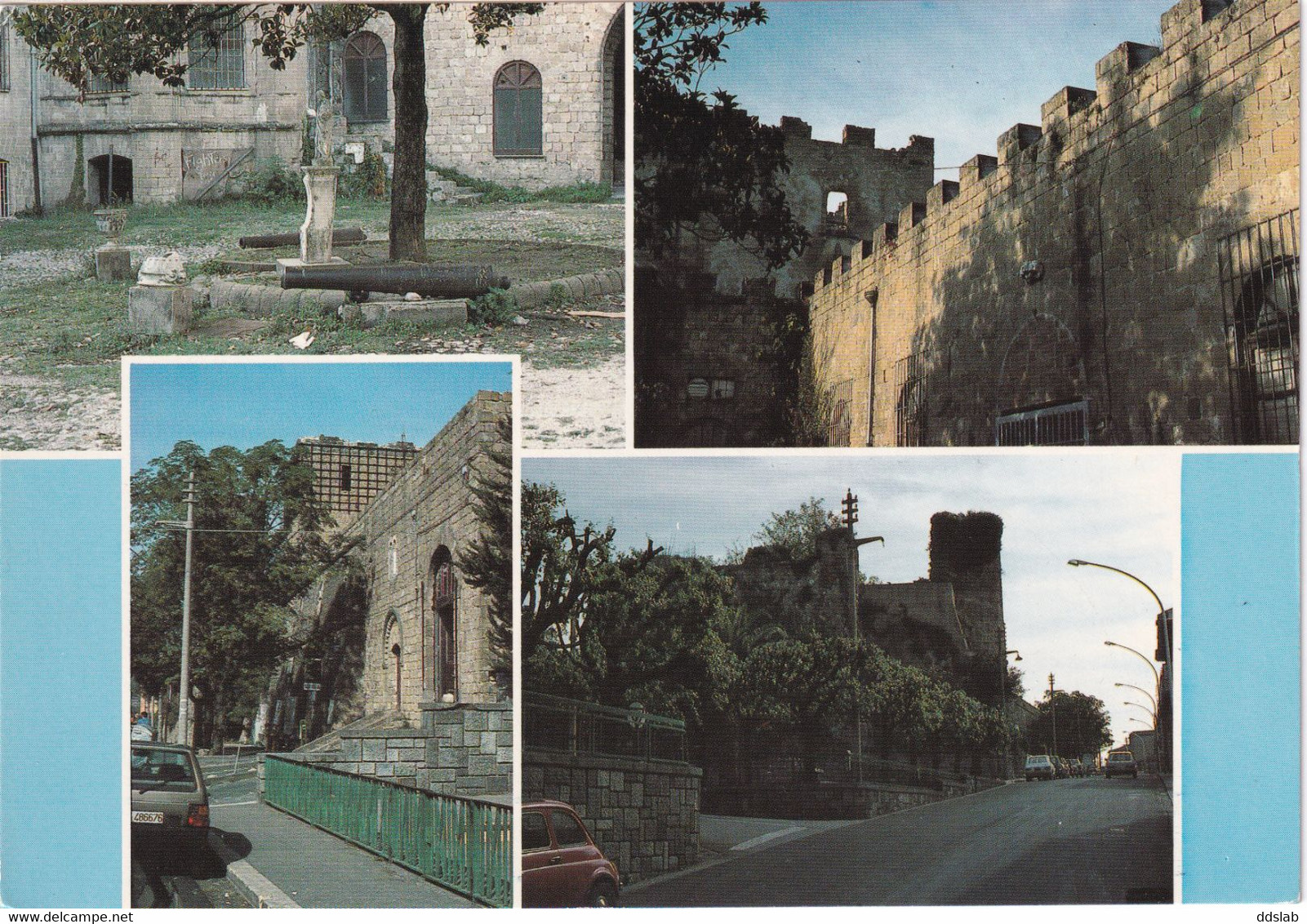 Mignano Monte Lungo (Caserta) - 4 Vedute Del Castello Ettore Fieramosca - Anni '80 - Caserta