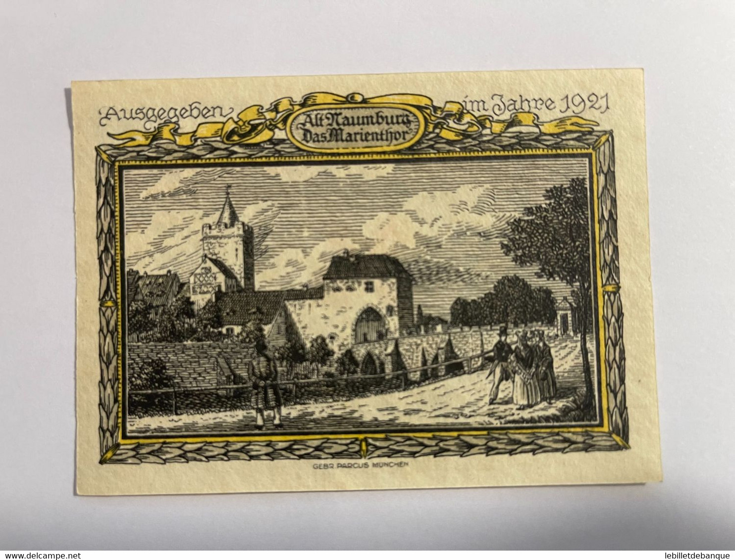 Allemagne Notgeld Naunburg 75 Pfennig - Collections