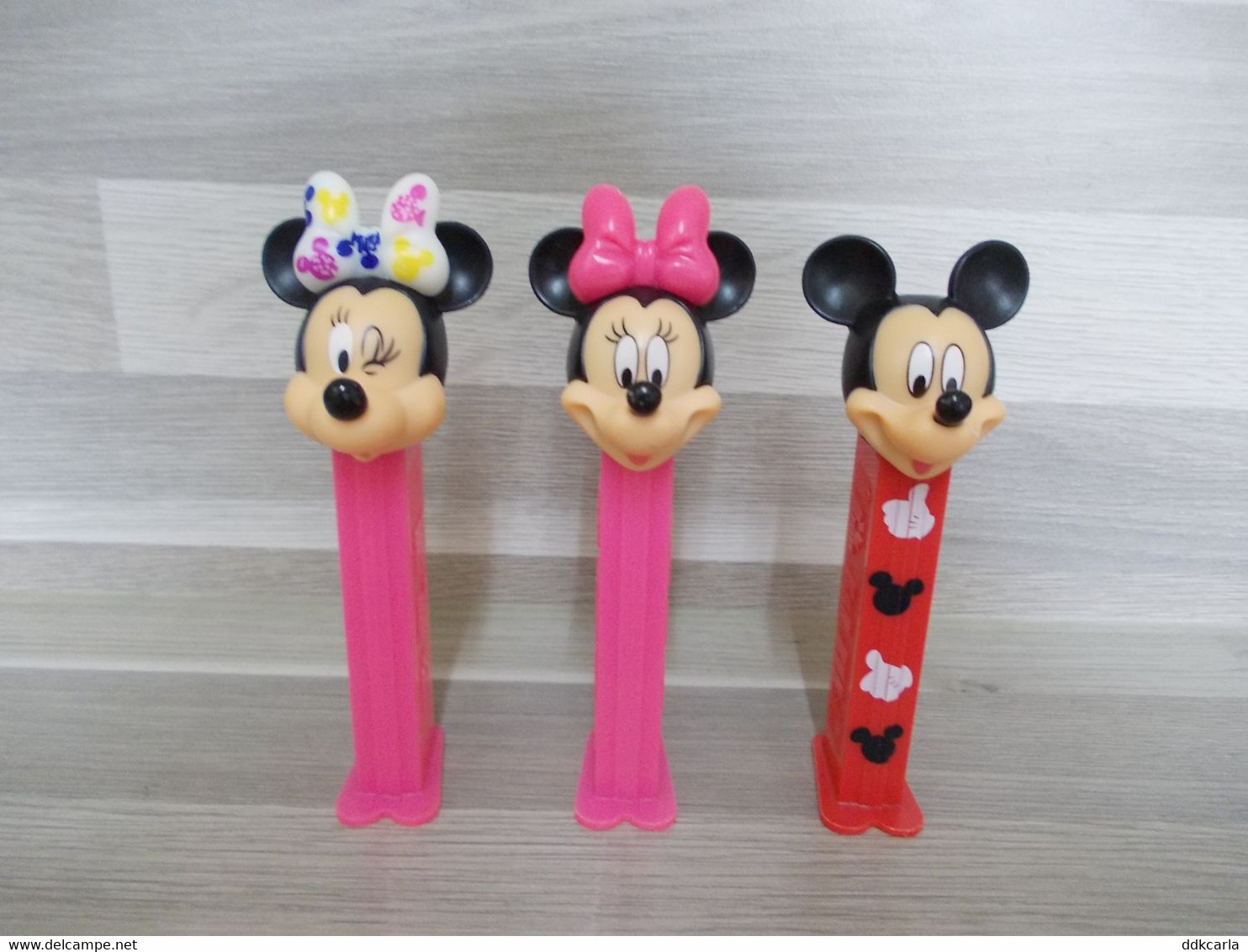 9 Oude PEZ Dispenzers - Disney Figuren In Zeer Goede Staat - Pez