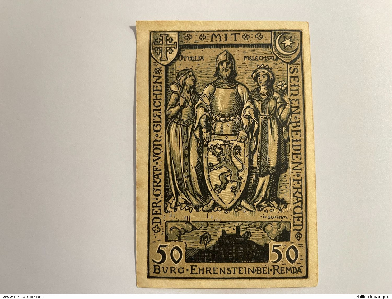 Allemagne Notgeld Remda 50 Pfennig - Collections