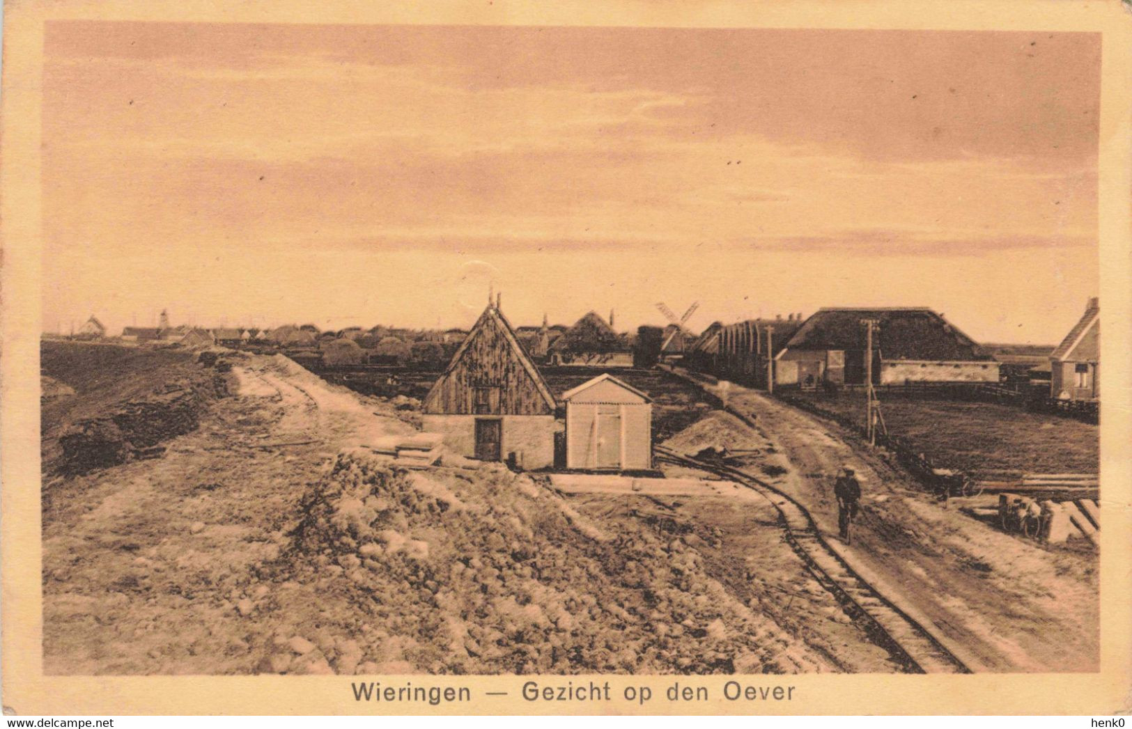 Wieringen Gezicht Op Den Oever OB1714 - Den Oever (& Afsluitdijk)