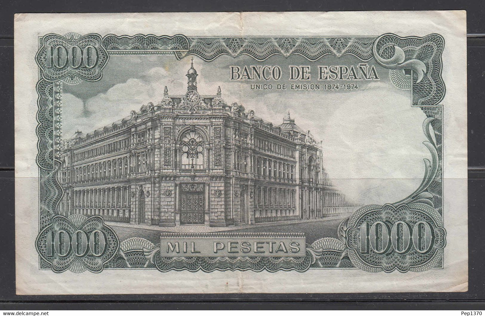 ESPAÑA - BILLETE DE 1000 PESETAS DE 1971 - JOSE ECHEGARAY - 1000 Peseten