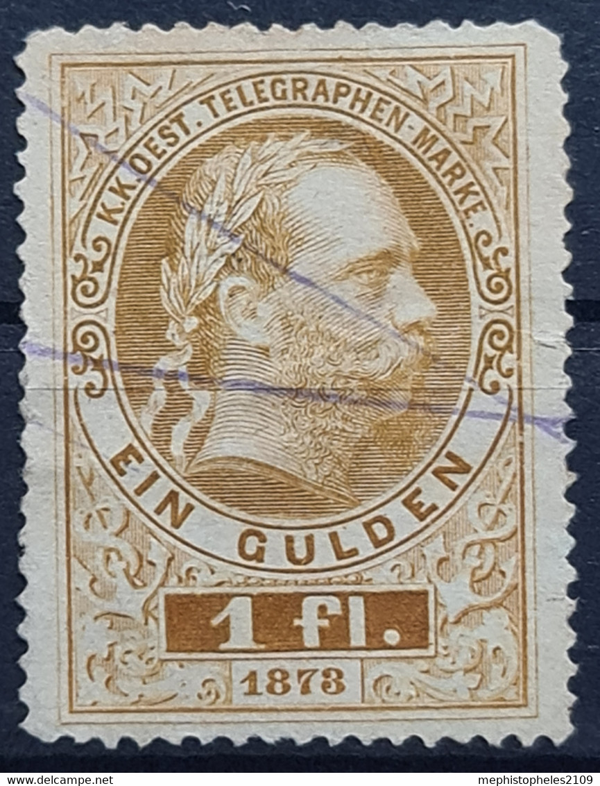 AUSTRIA 1874/75 - Canceled - ANK 16 - Telegraph