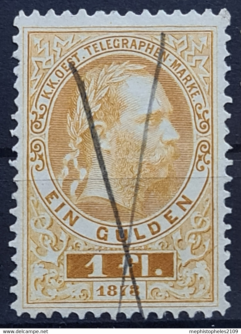 AUSTRIA 1874/75 - Canceled - ANK 16 - Telegrafo