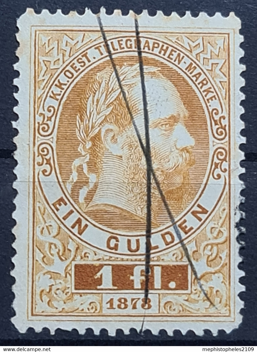 AUSTRIA 1874/75 - Canceled - ANK 16 - Télégraphe