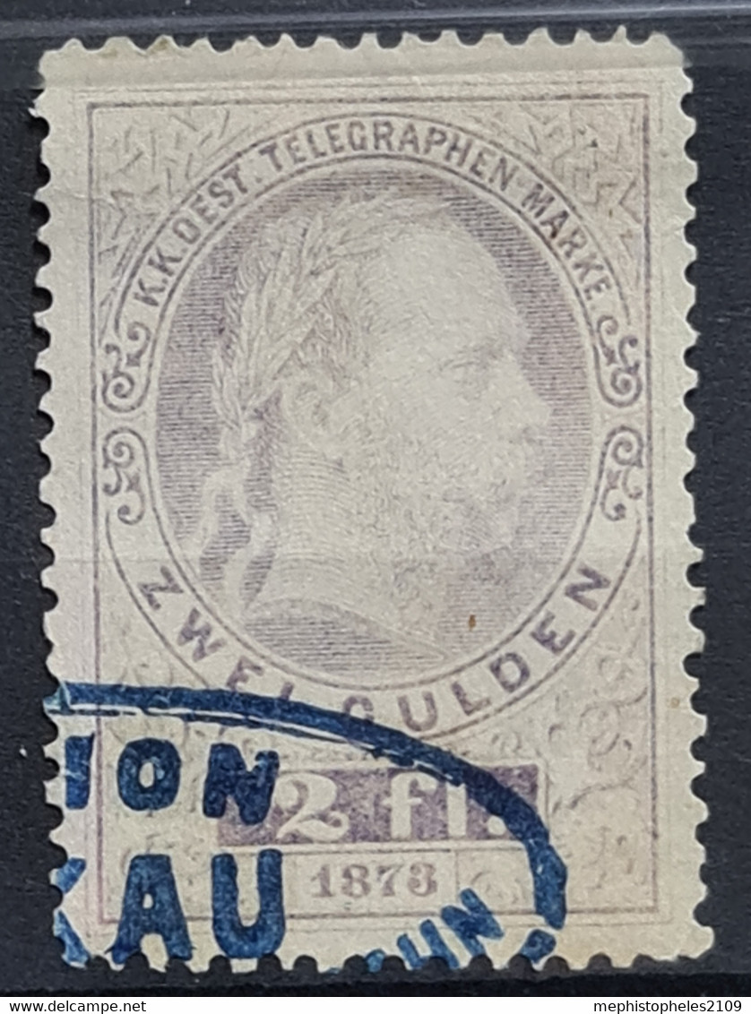 AUSTRIA 1873 - Canceled - ANK 9 - Télégraphe