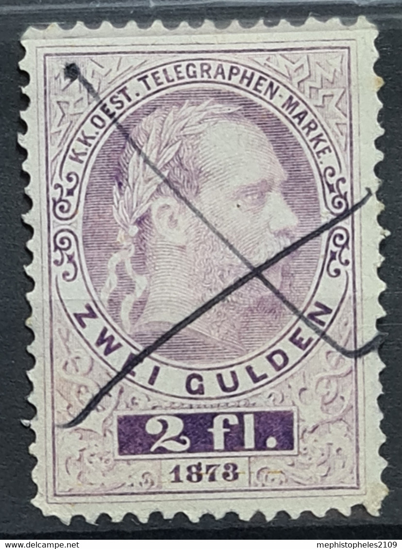 AUSTRIA 1873 - Canceled - ANK 9 - Telegraaf