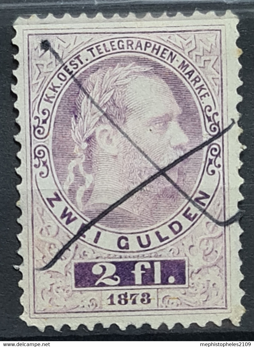AUSTRIA 1873 - Canceled - ANK 9 - Telégrafo