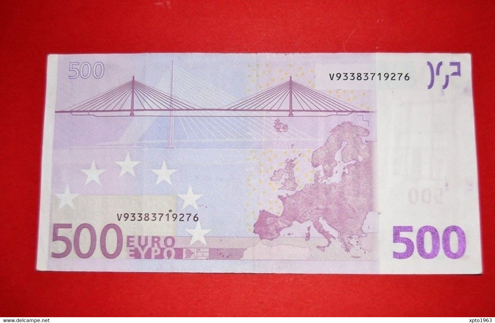 500 EURO SPAIN  T001C5 - V93383719276 - CIRCULATED - 500 Euro