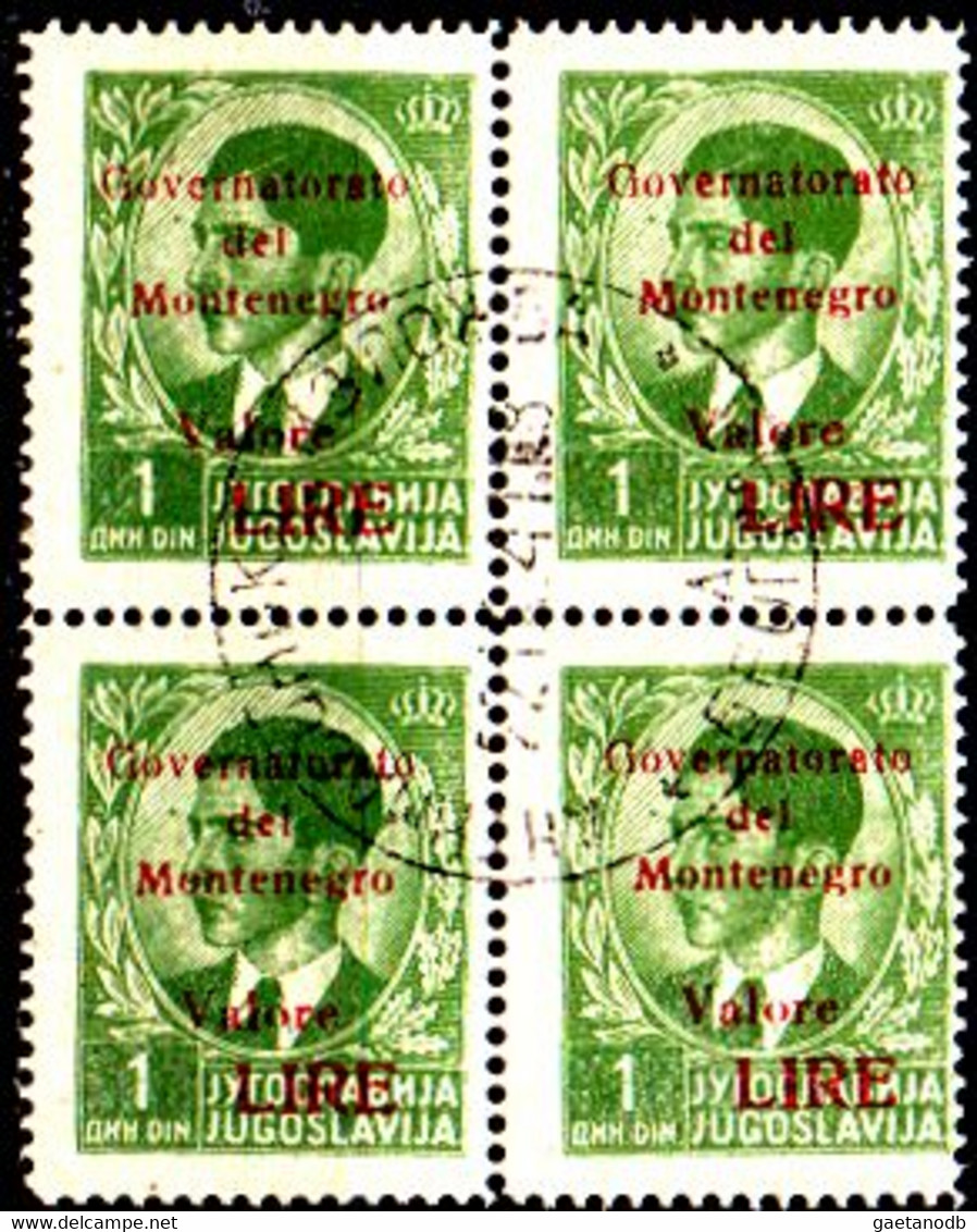 Italia-G-0957 - Occupazione Del Montenegro 1942, Sassone N.50 (o) Used - Qualità A Vostro Giudizio. - Montenegro