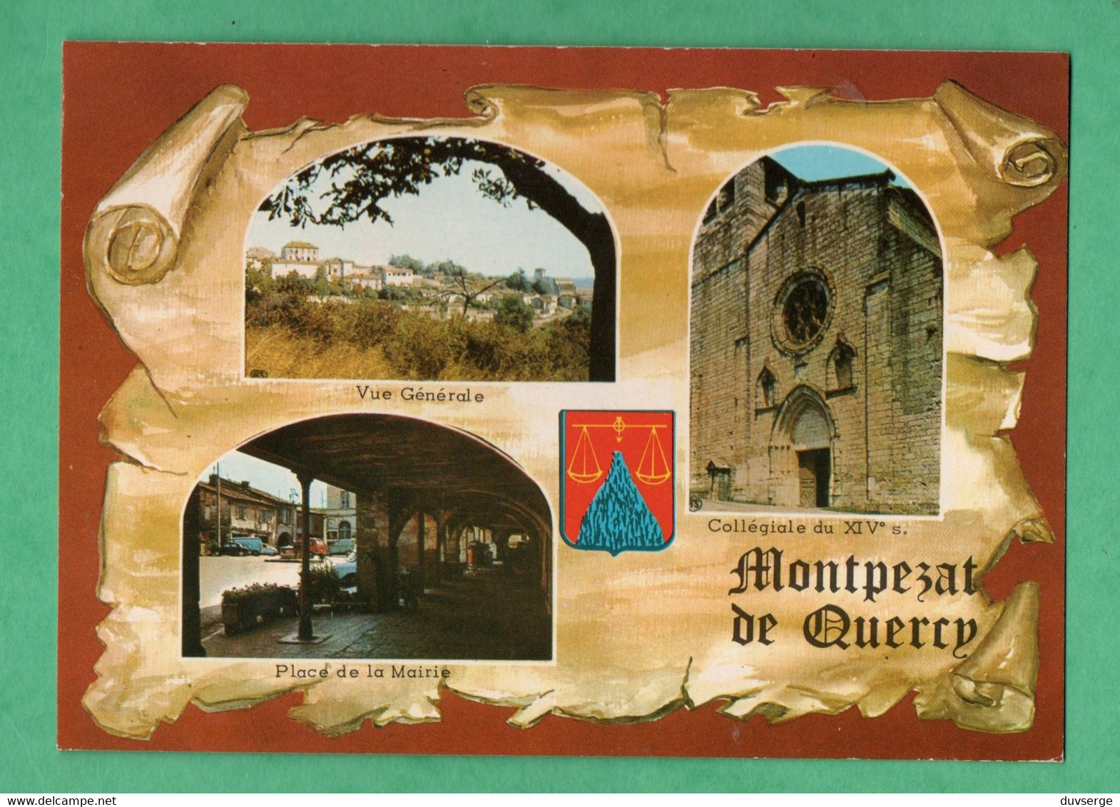 82 Tarn Et Garonne Montpezat De Quercy  Carte Postale Multivues - Montpezat De Quercy