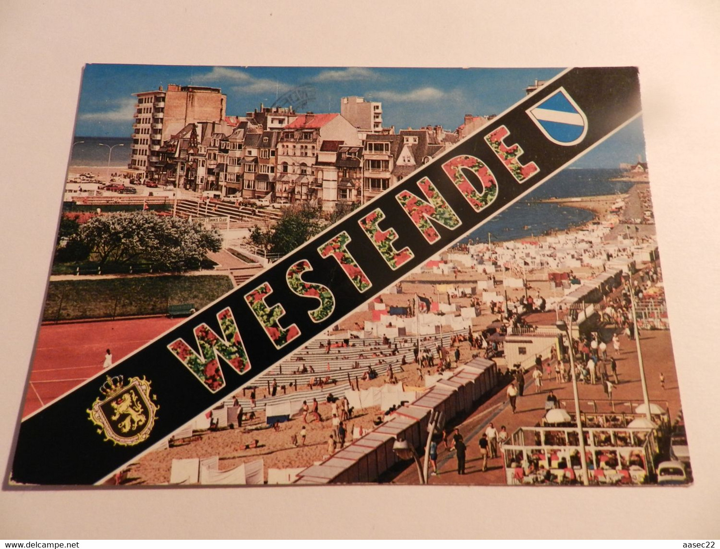 Oude Postkaart Van Belgie    --   Westende - Westende