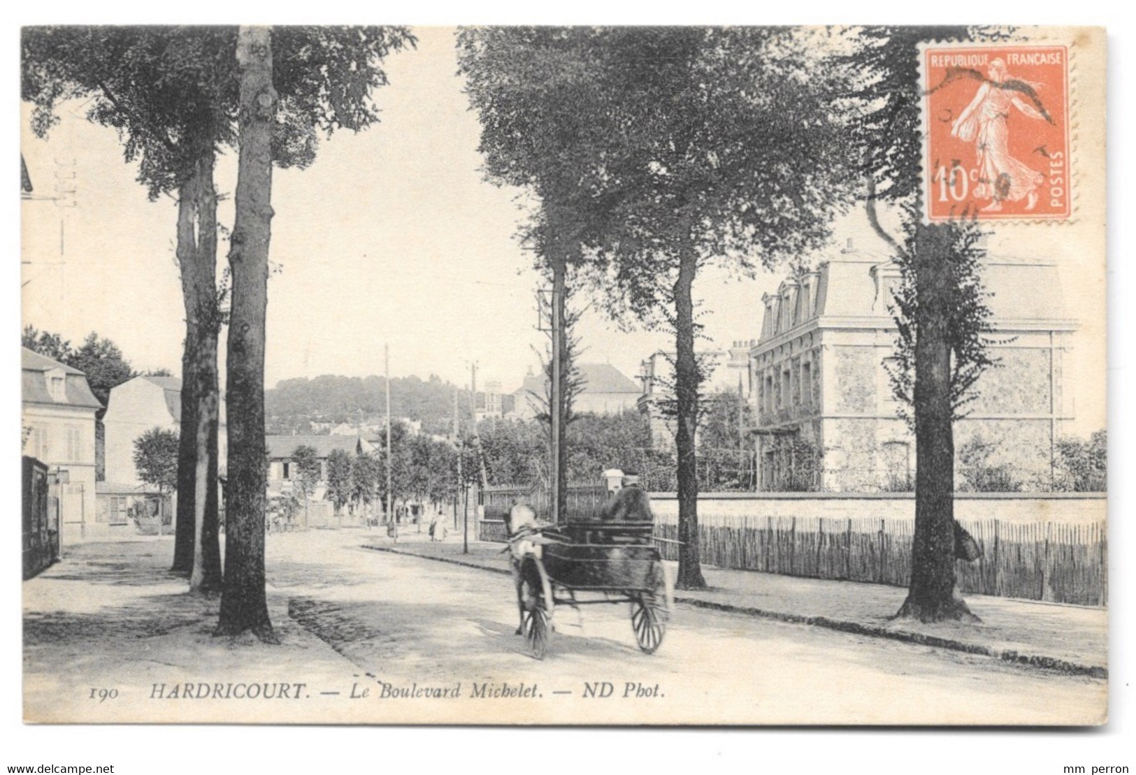 (32182-78) Hardricourt - Le Boulevard Michelet - Hardricourt