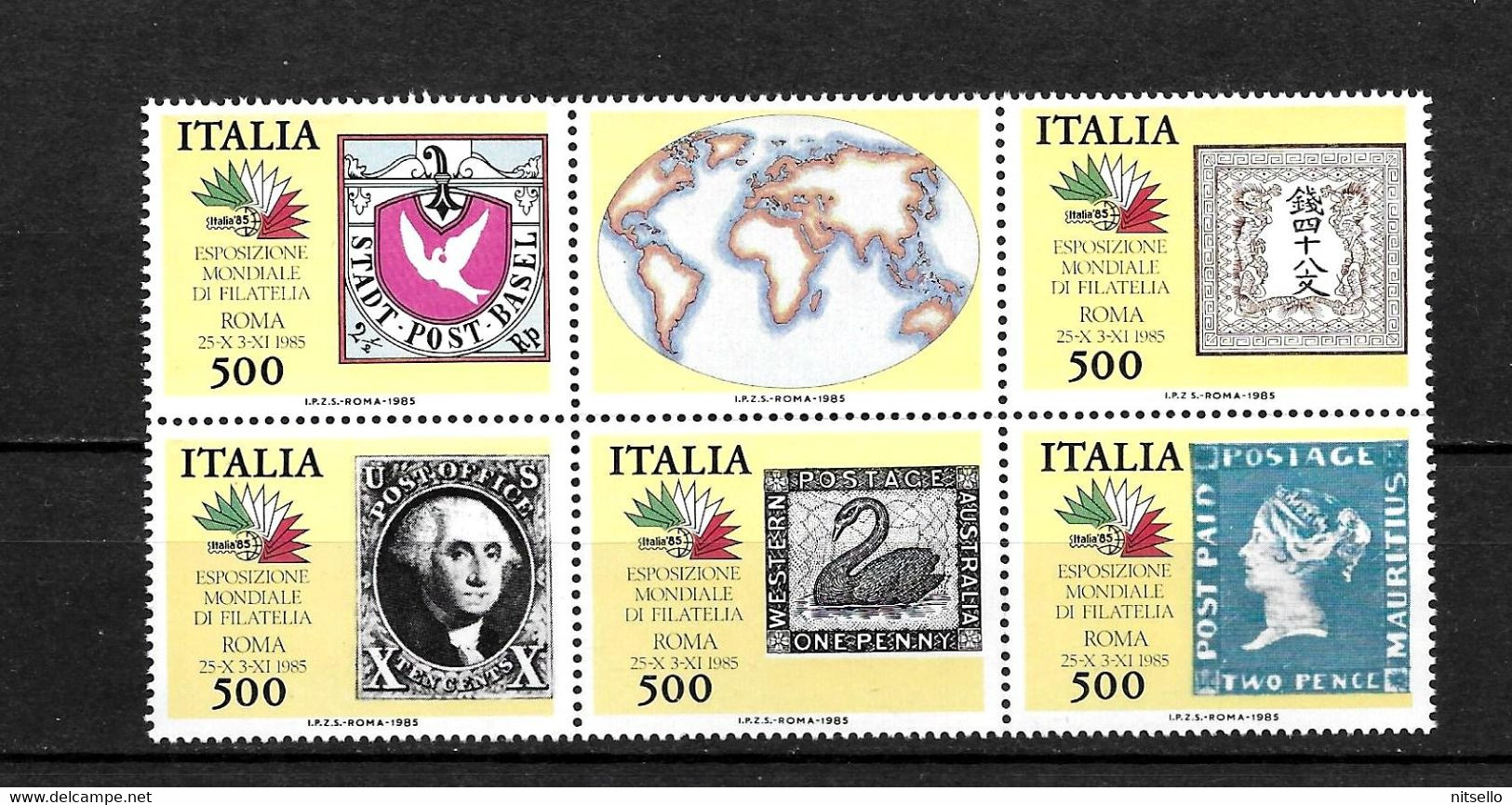 LOTE 1611 /// ITALIA    YVERT Nº: 1686/1690 **MNH   ¡¡¡ OFERTA - LIQUIDATION - JE LIQUIDE !!! - 1981-90: Neufs