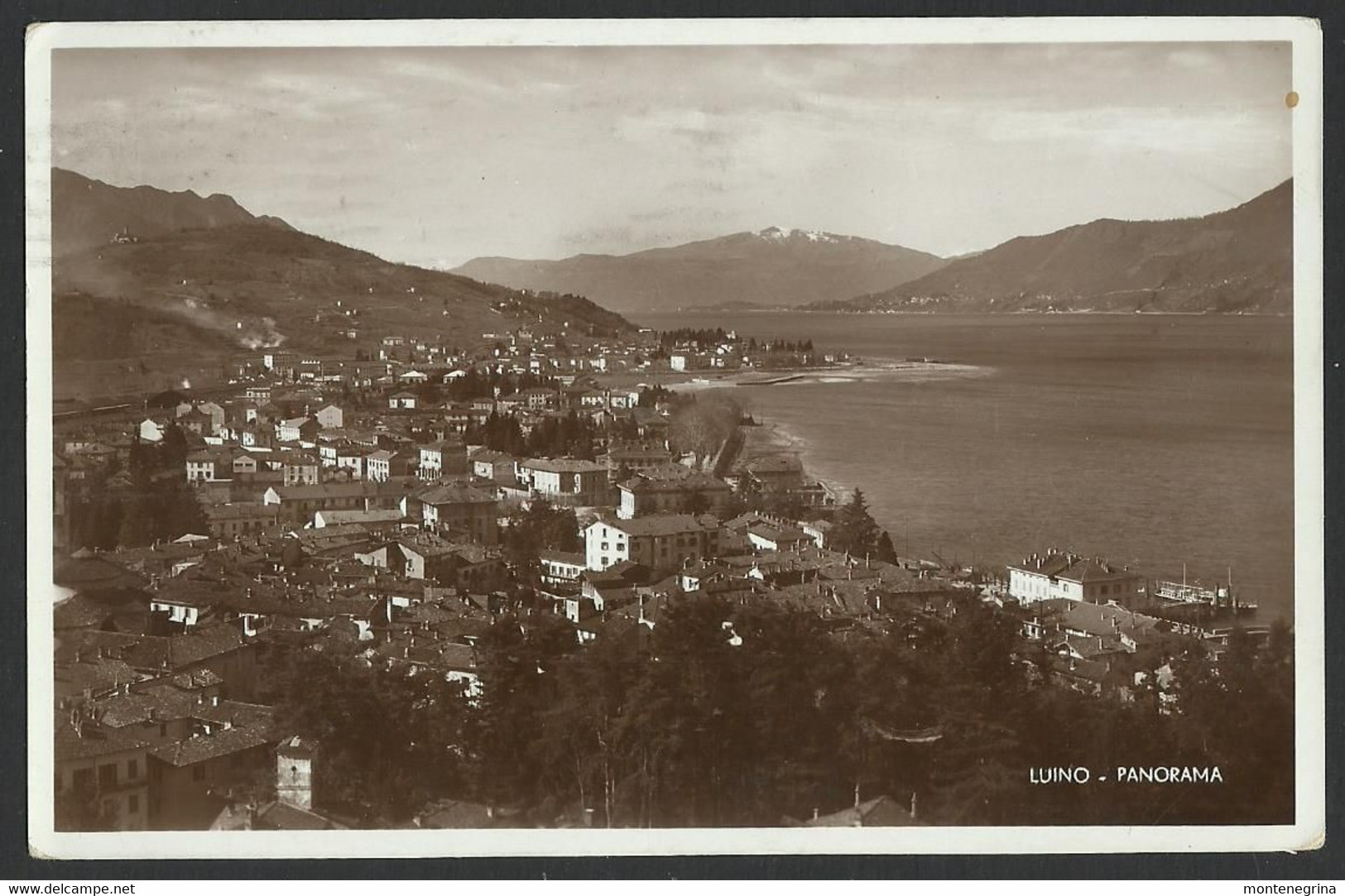 LUINO - Panorama Old Postcard (see Sales Conditions) 04928 - Luino