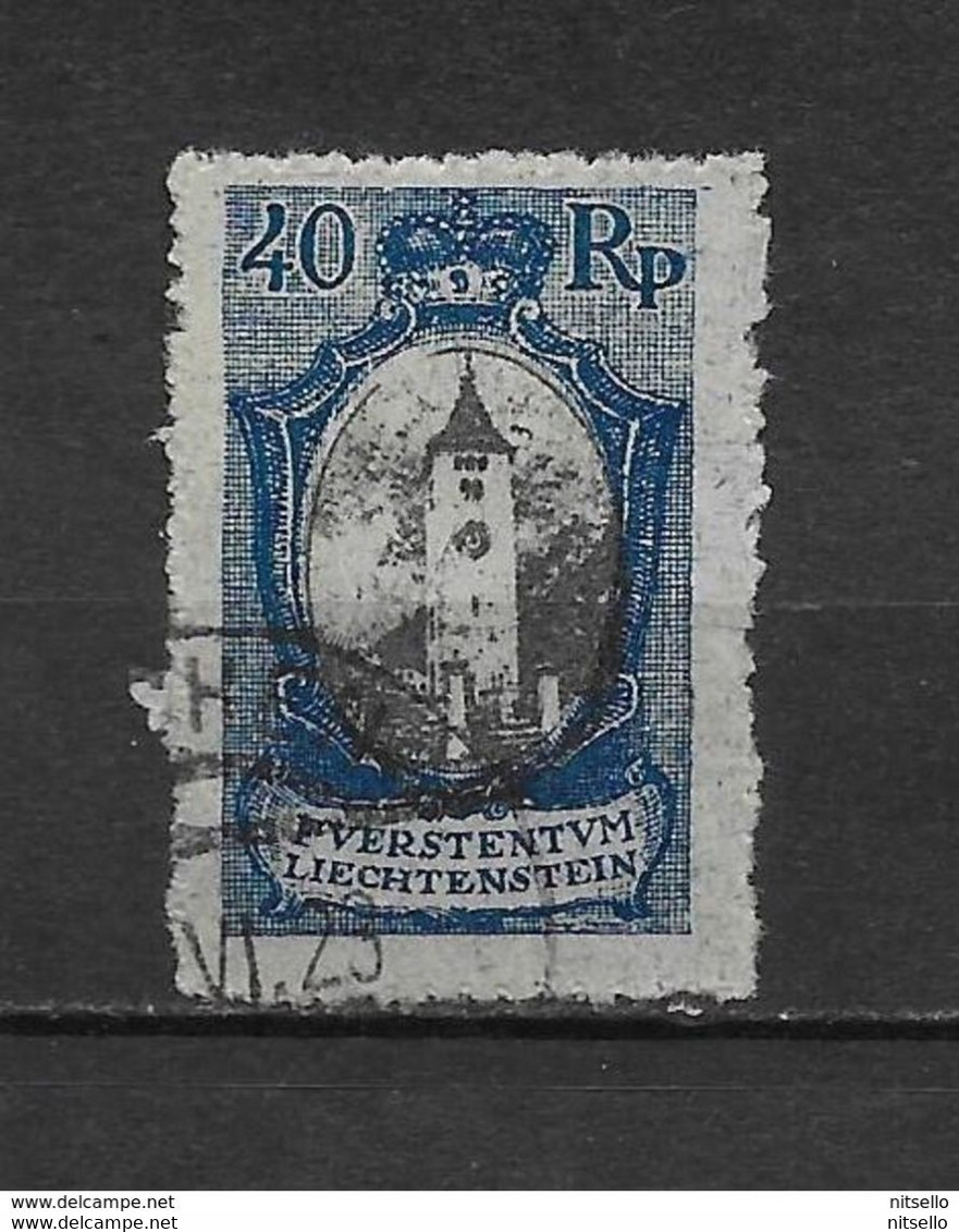 LOTE 2236  ///   (C050) LIECHTENSTEIN YVERT Nº: 56       ¡¡¡ OFERTA - LIQUIDATION - JE LIQUIDE !!! - Used Stamps