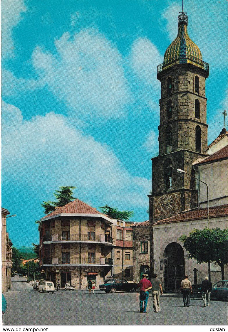 Roccamonfina (Caserta) - Lotto 2 Cartoline Anni '70 Edizioni Diverse - Campanile Chiesa S. Maria Maggiore - Caserta