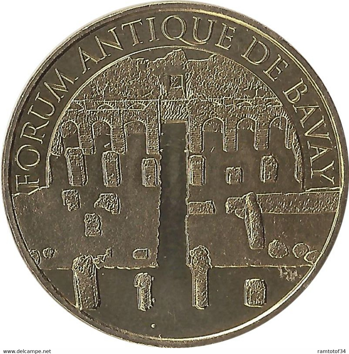 2019 MDP402 - BAVAY - Forum Antique De Bavay (les Ruines Gallo-romaines) / MONNAIE DE PARIS - 2019