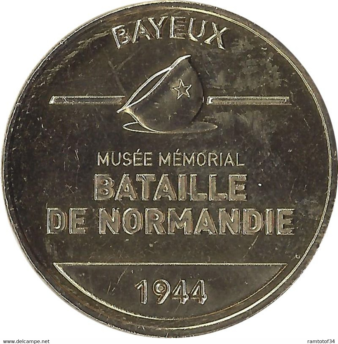 2019 MDP403 - BAYEUX - Musée Mémorial 3 (Bataille De Normandie 1944) / MONNAIE DE PARIS - 2019