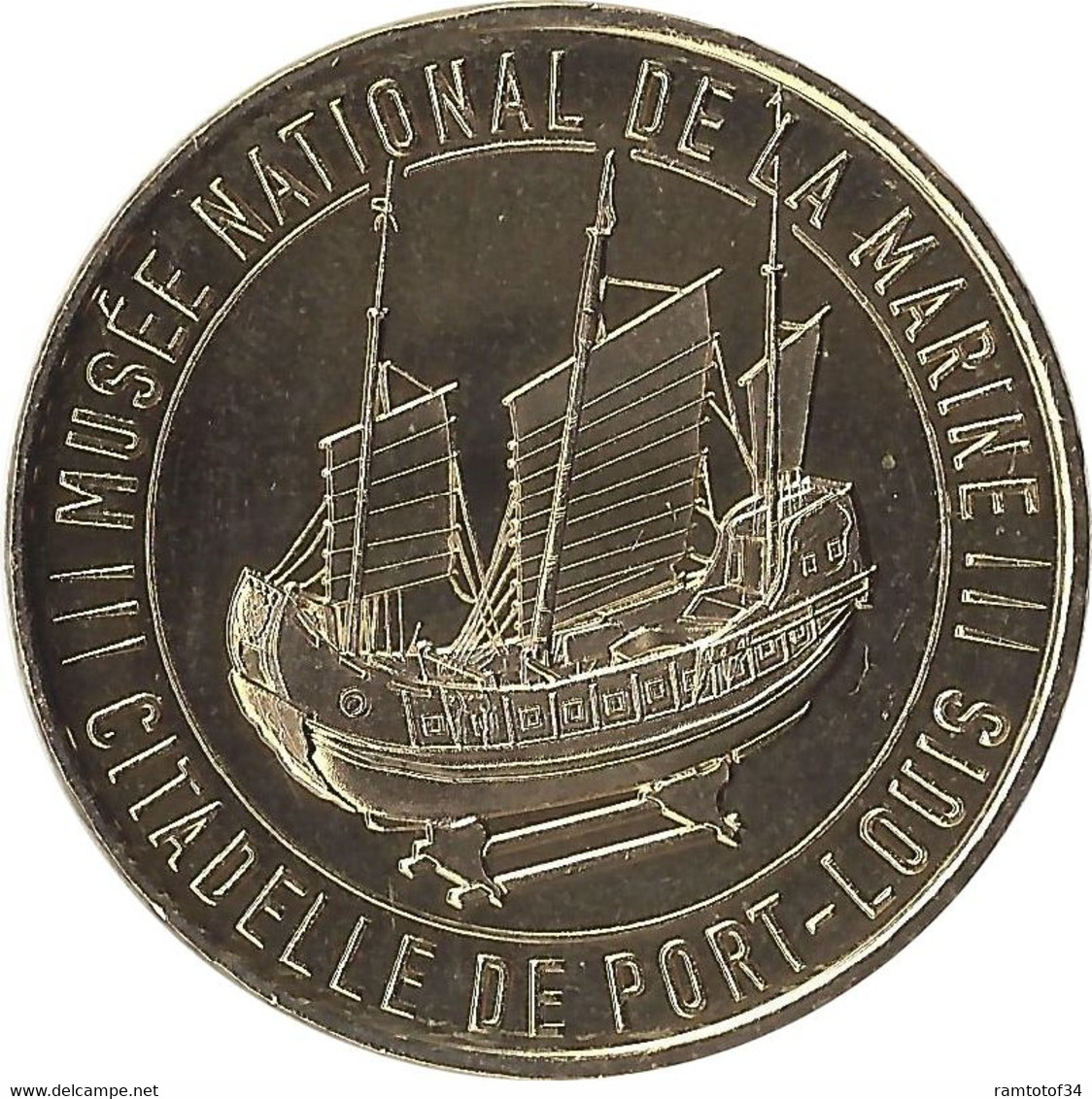 2019 MDP409 - PORT-LOUIS - Le Musée National De La Marine (citadelle De Port-Louis) / MONNAIE DE PARIS - 2015