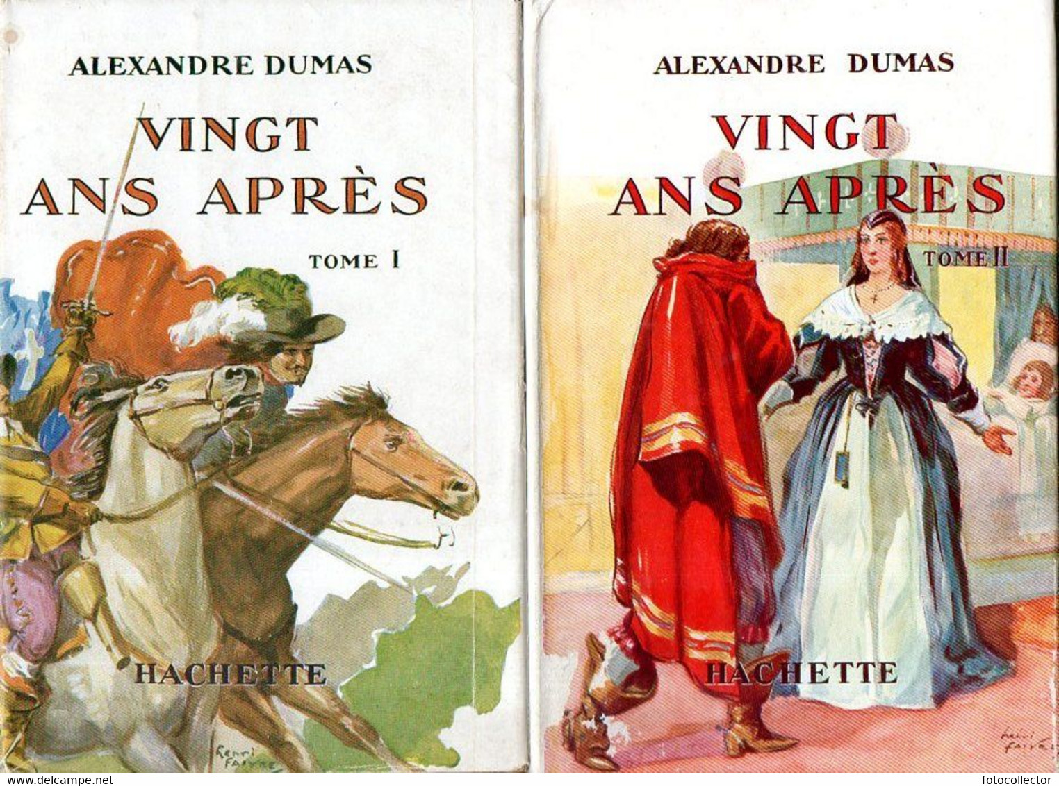 Jeunesse : Vingt Ans Après (complet Des 2 Tomes) Par Alexandre Dumas - Hachette