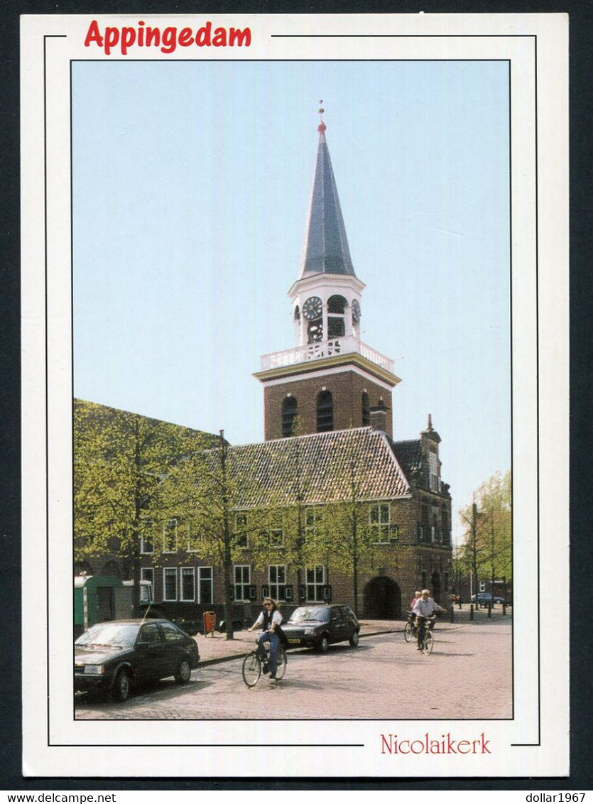 Appingedam , Nicolaikerk Wijkstraat 32, 9901 AJ     + ,2 Scans For Condition. (Originalscan !! ) - Appingedam