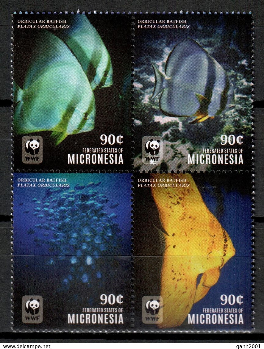 Micronesia 2014 / Fish Fishes WWF MNH Fische Peces Poisson / Cu19832  18-11 - Fische