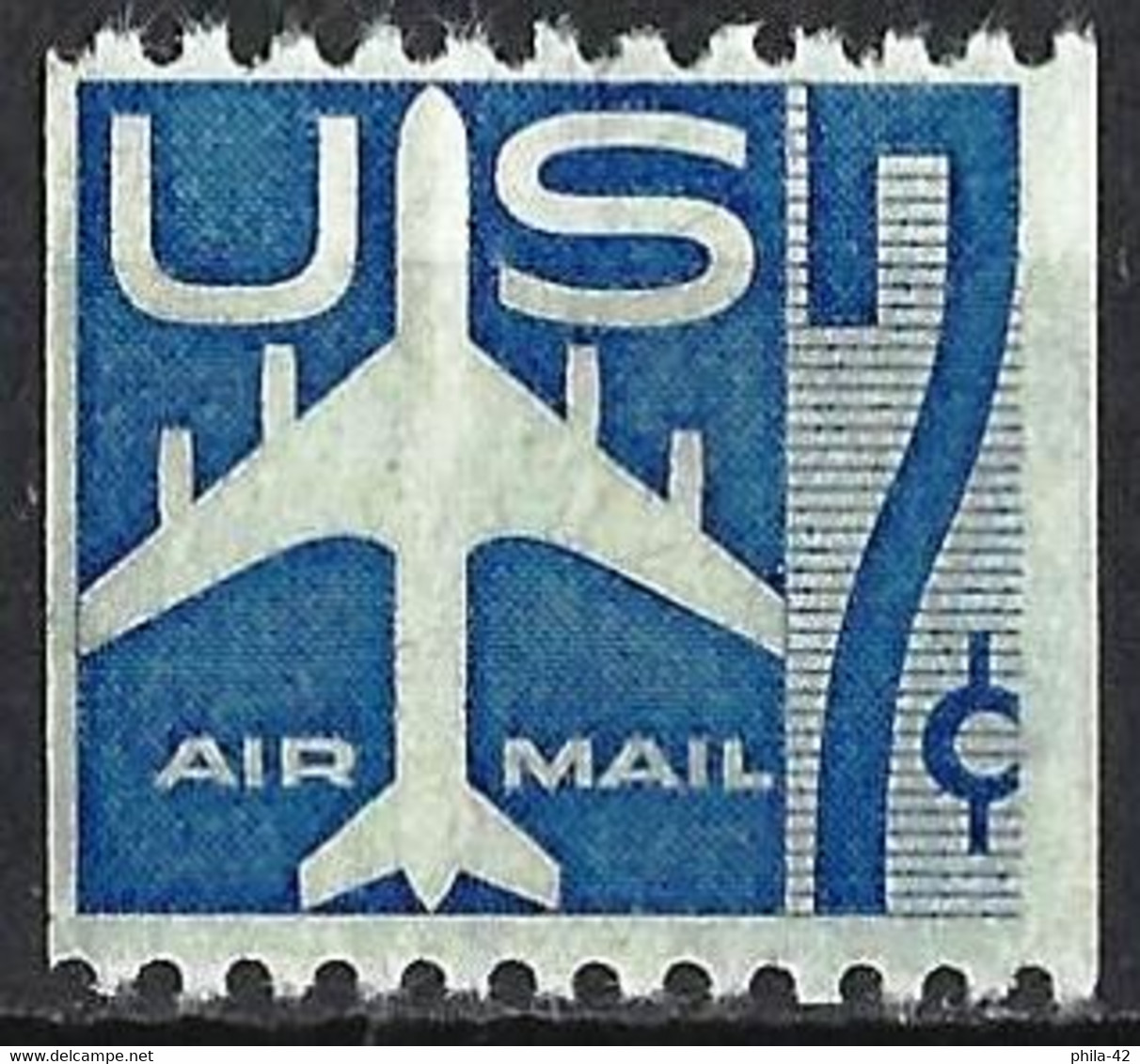 United States 1958 - Mi 732C- YT Pa 50a ( Silhouette Of Jet Airliner ) MNH** - 2b. 1941-1960 Unused
