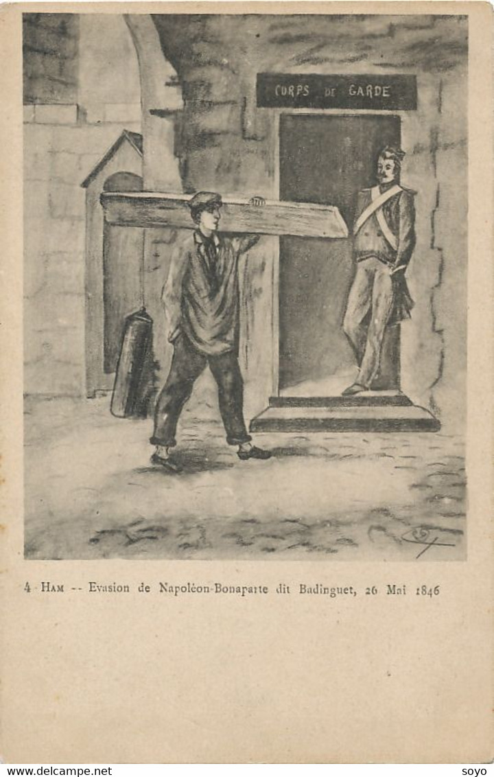 Evation De Napoleon III Bonaparte Dit Badinguet Du Fort De Ham 26/5/1846 - Historia