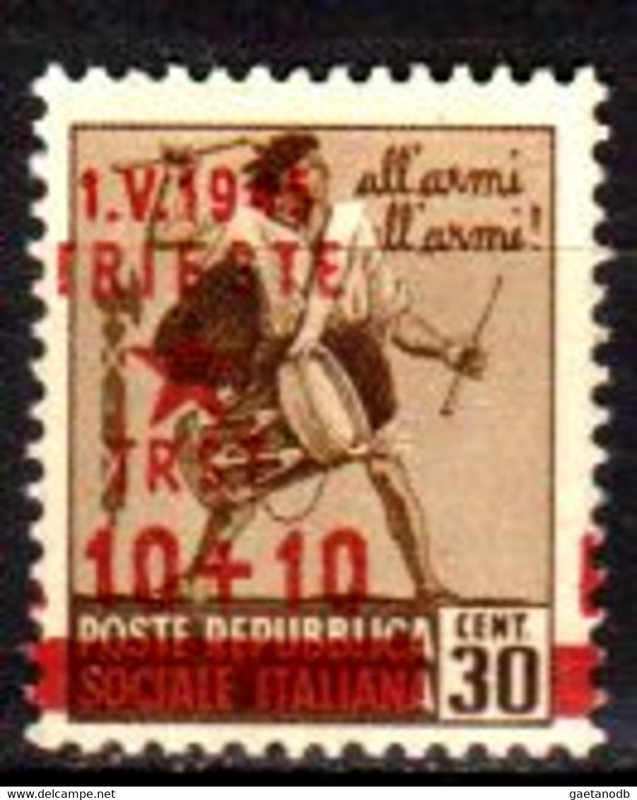 Italia-G-0962 - Occupazione Jugoslava Di Trieste 1945 (++) MNH - Bella Varietà - Qualità A Vostro Giudizio. - Joegoslavische Bez.: Trieste