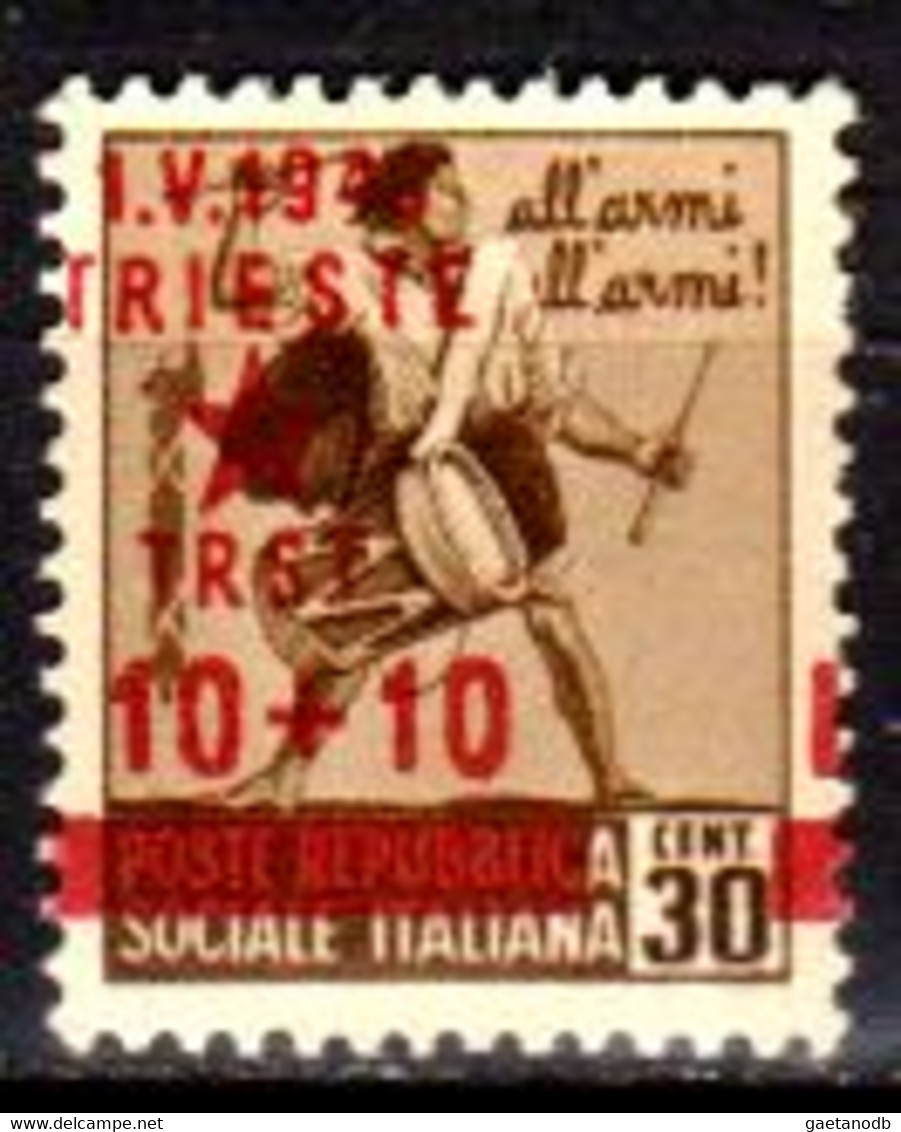 Italia-G-0963 - Occupazione Jugoslava Di Trieste 1945 (++) MNH - Bella Varietà - Qualità A Vostro Giudizio. - Yugoslavian Occ.: Trieste