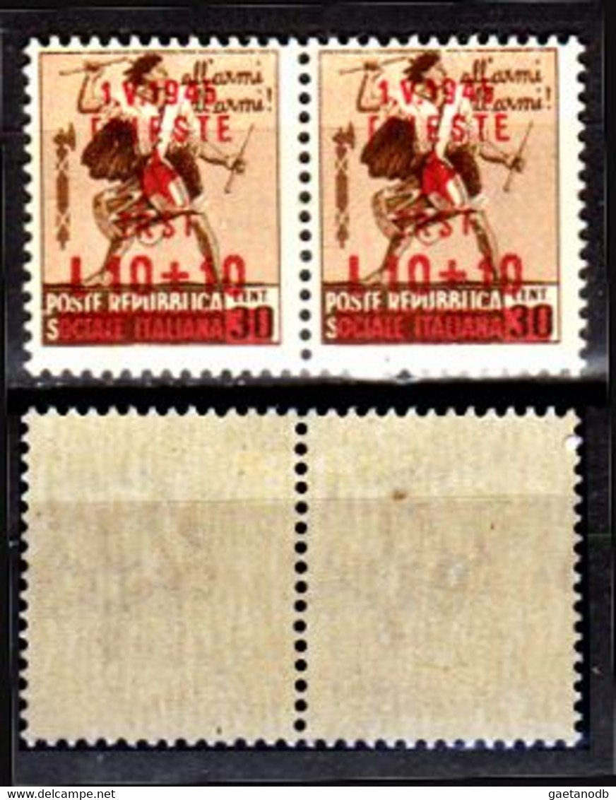 Italia-G-0964 - Occupazione Jugoslava Di Trieste 1945 (++) MNH - Crown Widmark - Qualità A Vostro Giudizio. - Joegoslavische Bez.: Trieste