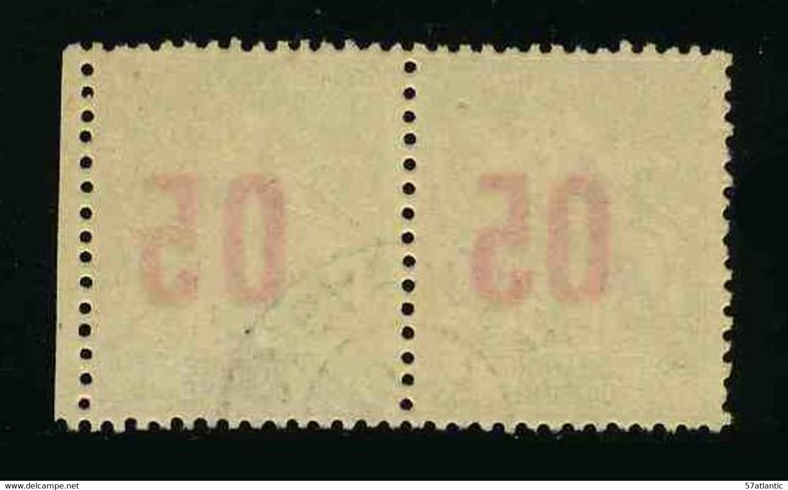 GRANDE COMORE - COLONIE FRANCAISE - YT 21 ET 21A - CHIFFRES ESPACES - TIMBRES OBLITERES - Used Stamps