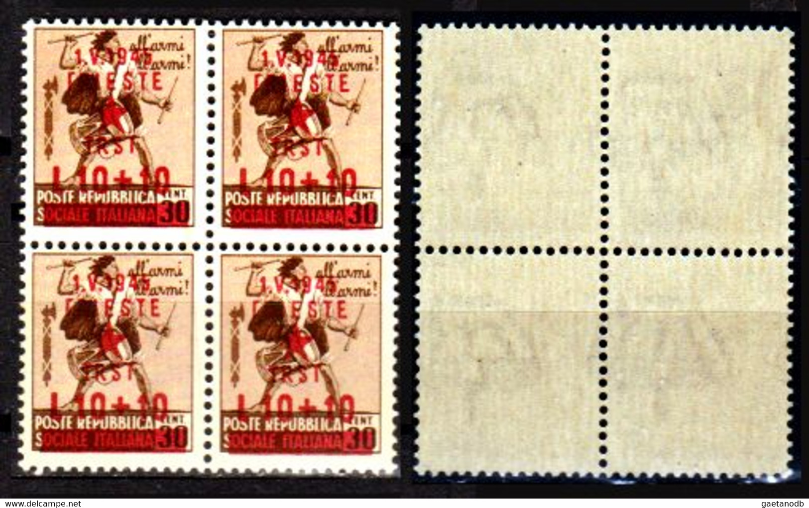 Italia-G-0965 - Occupazione Jugoslava Di Trieste 1945 (++) MNH - Crown Widmark - Qualità A Vostro Giudizio. - Occ. Yougoslave: Trieste