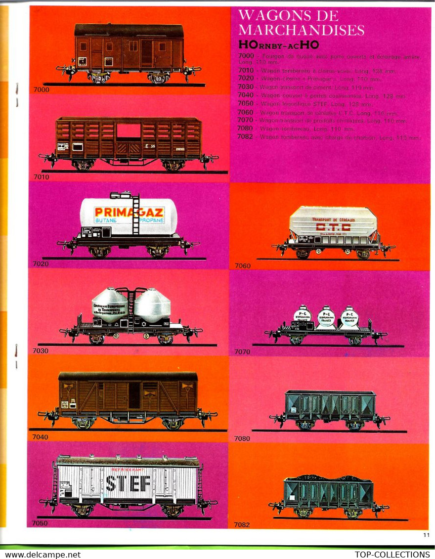 MODELISME JEUX JOUETS COLLECTION SUPERBE CATALOGUE COULEURS HORNBY ACHO TRIANG 1967/68 T.B.E. VOIR SCANS - Other Plans