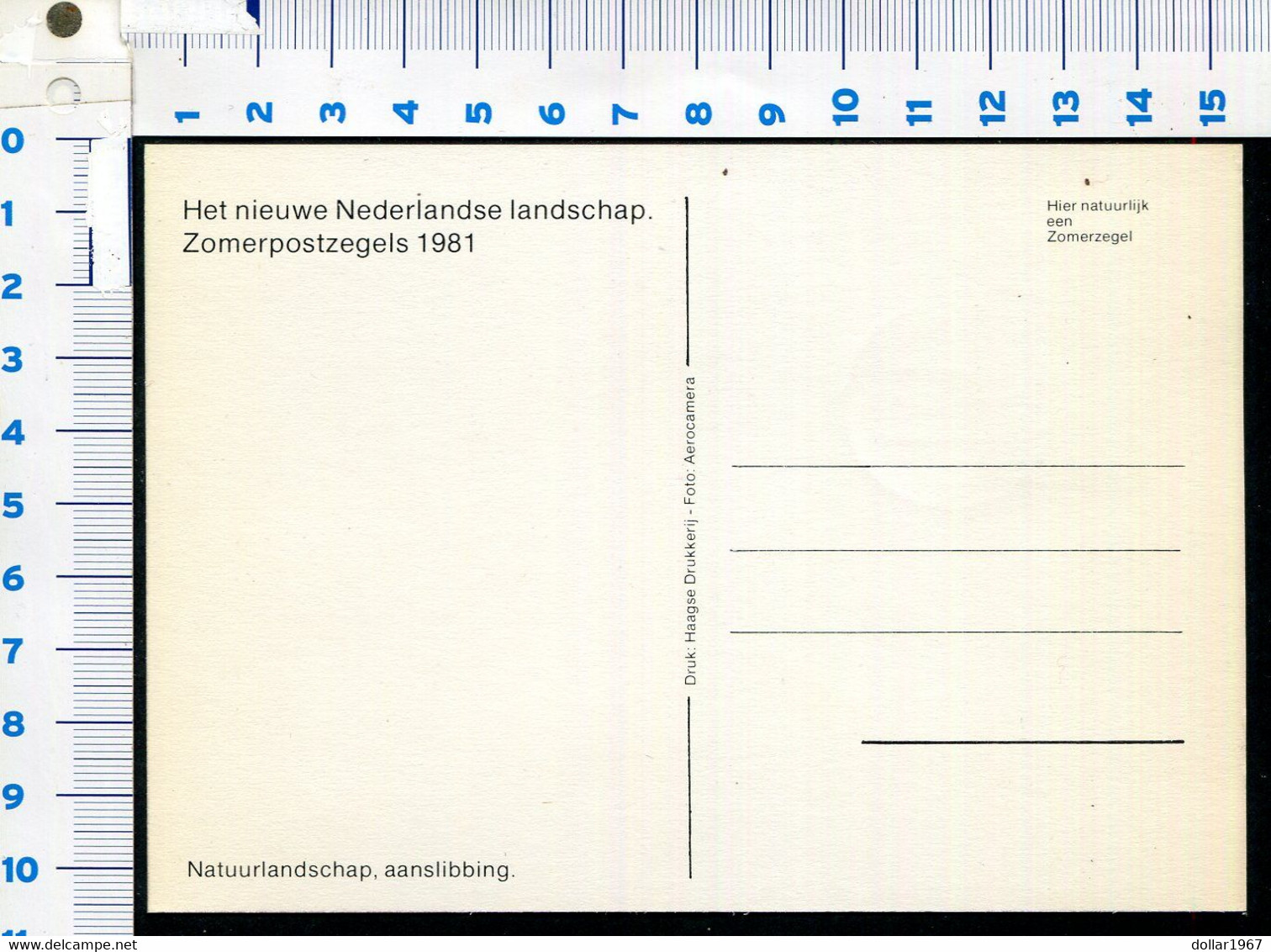 Aanslibbing  , Met Zegel / Stamp     + ,2 Scans For Condition. (Originalscan !! ) - Autres & Non Classés