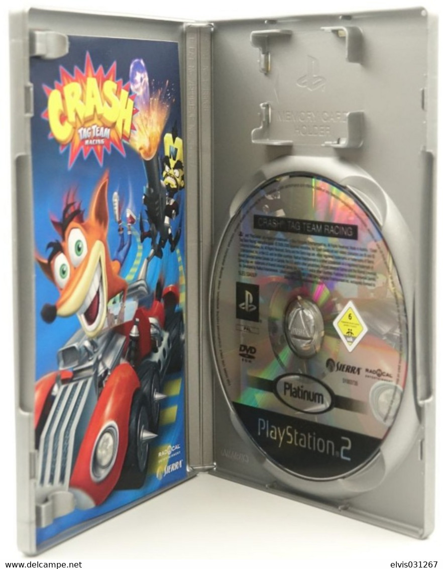 SONY PLAYSTATION TWO 2 PS2 : CRASH TAG TEAM RACING - PLATINUM - Playstation 2