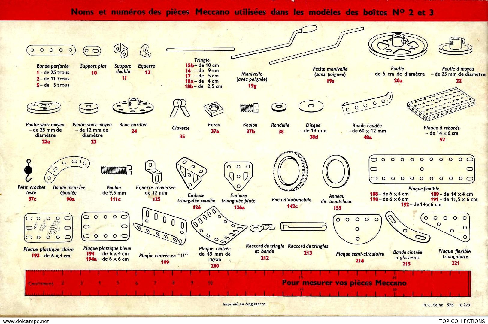 CATALOGUE MECCANO MANUEL INSTRUCTIONS 2 ET 3 COMPLET COUVERTURE ET FASCICULE DE 24 PAGES BON ETAT VOIR DESCRIP - Meccano