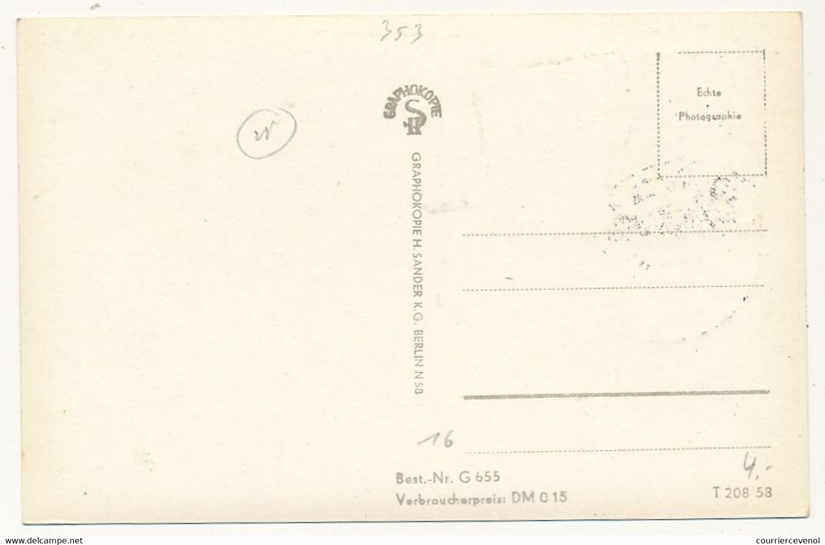 ALLEMAGNE EST - Carte Maximum - Seestadt Rostock, Rathaus - 13/4/1959 - Cartes-Maximum (CM)