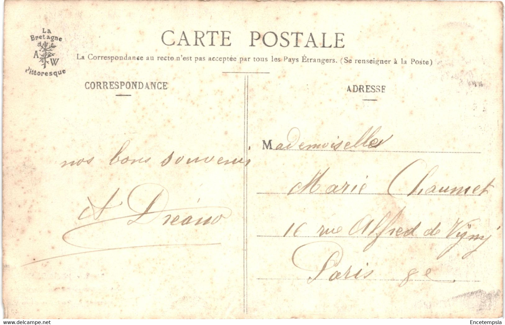 CPA Carte Postale France  Josselin Le Château Vu Du Parc  VM45414+ - Josselin