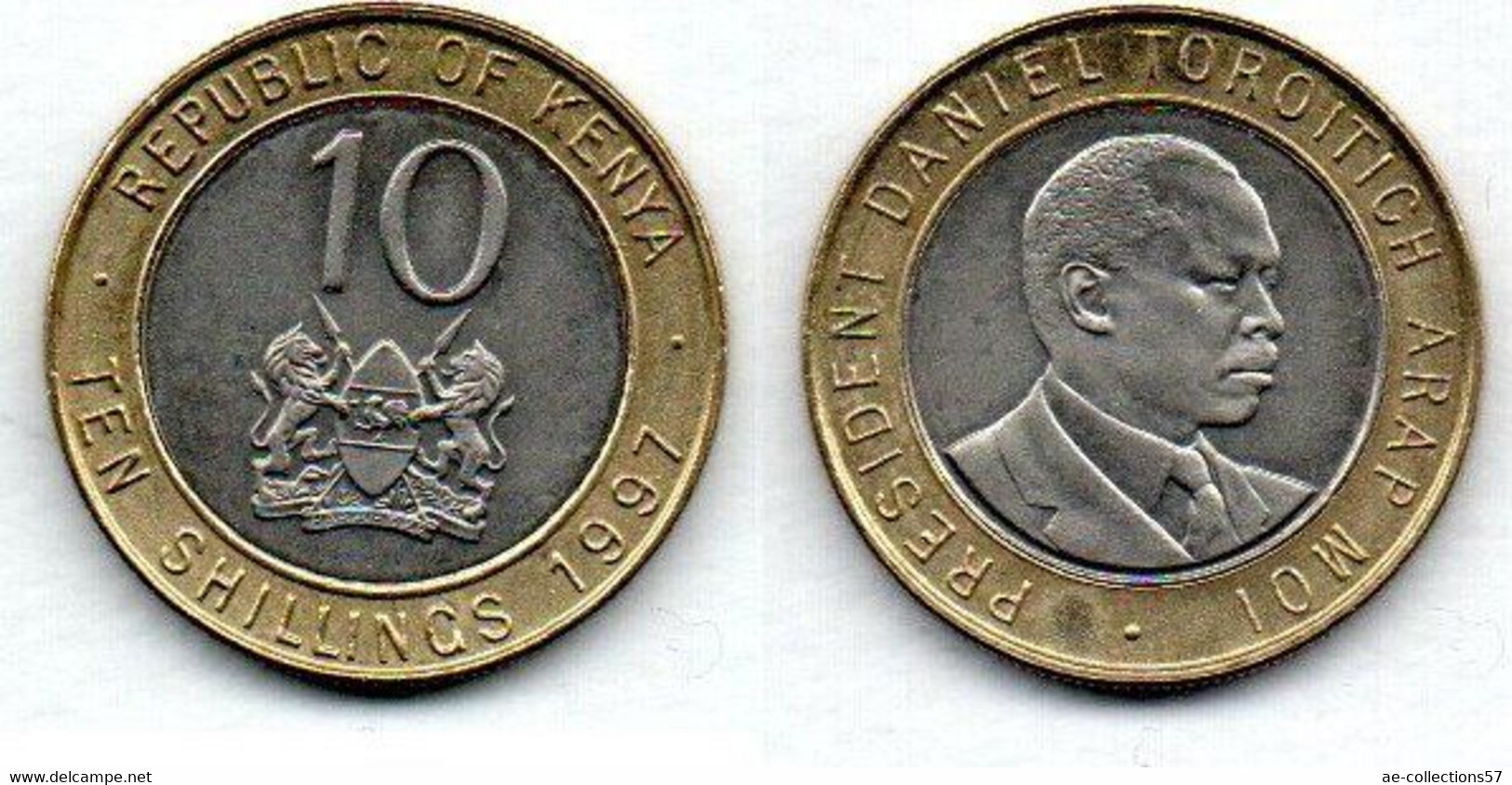 Kenya 10 Shillings 1997 SUP - Kenya