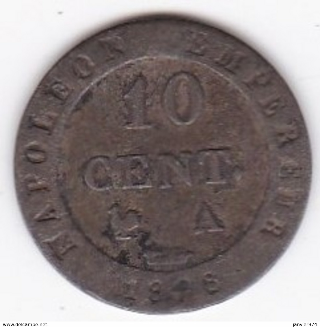 10 Cent. 1808 A Paris, Napoleon I. Gadoury 190 - 10 Centimes